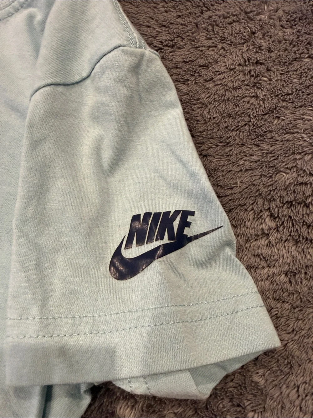 Nike Kids Light Blue 'Just Do It.' Graphic Tee